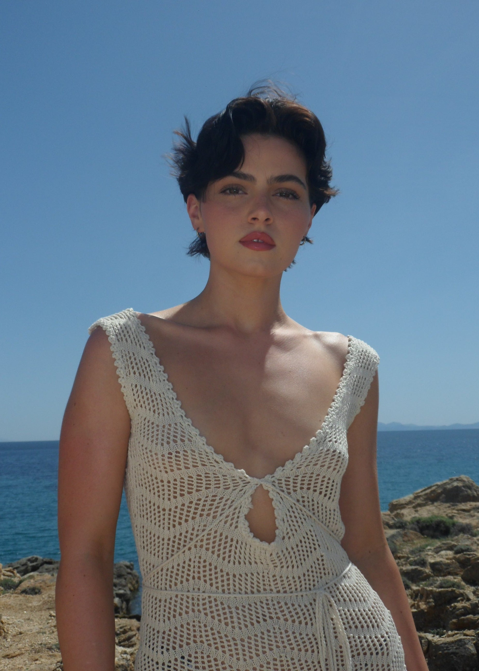 Lumi Knit Dress Sand