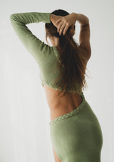 Aurora Dress in green
