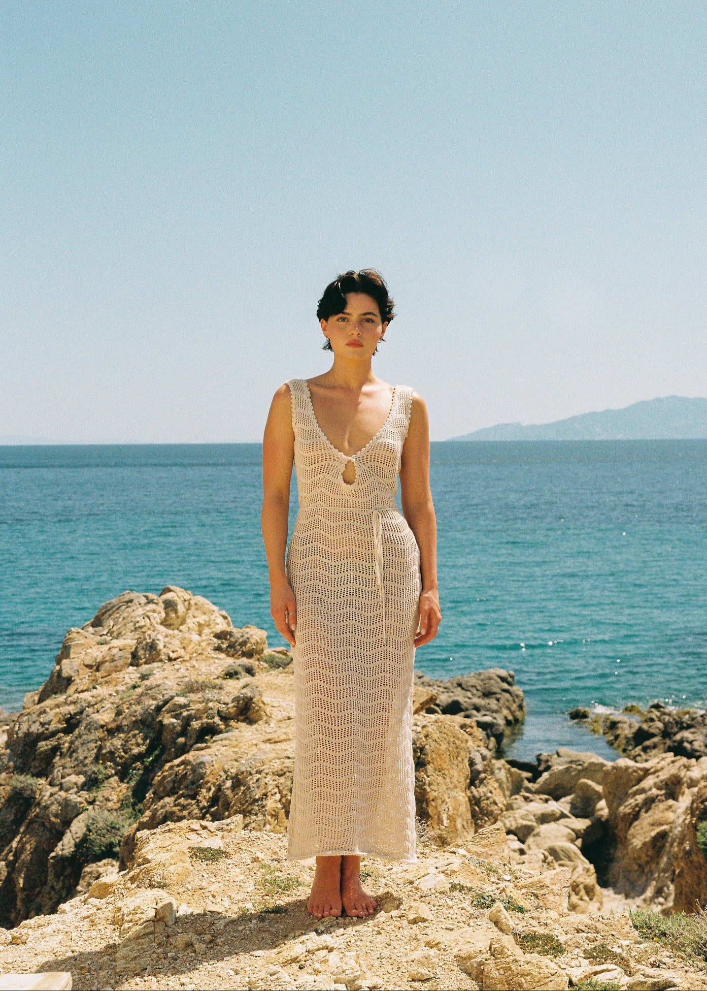 Lumi Knit Dress Sand