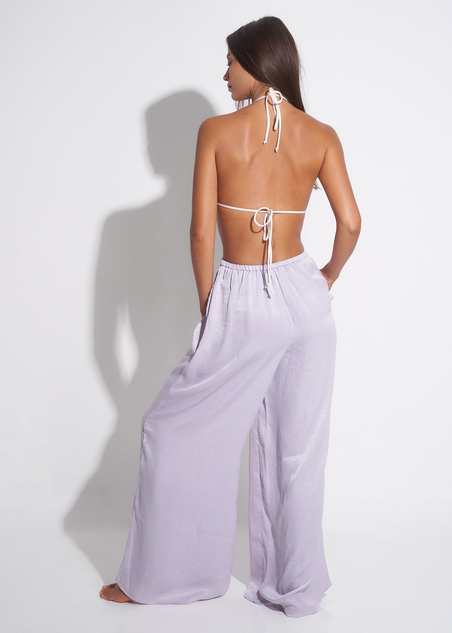 Lilac Luxe Palazzo Pants