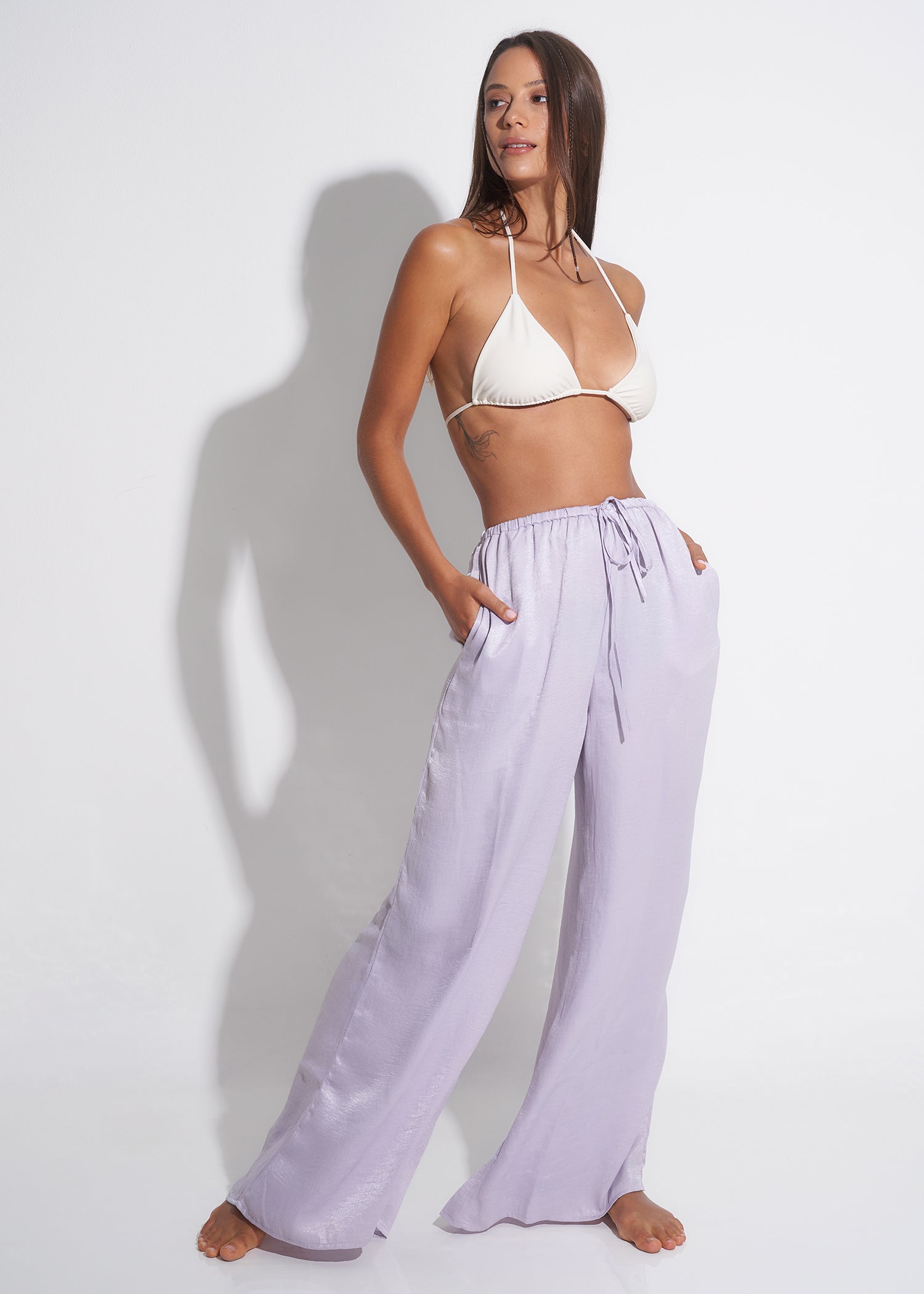 Lilac Luxe Palazzo Pants