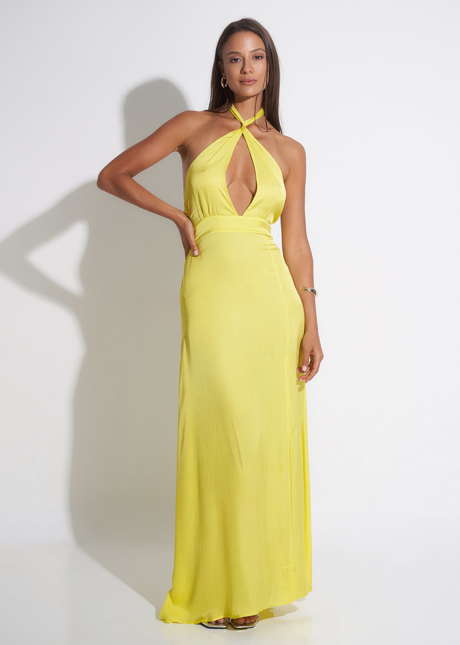 Orion Halter Maxi Dress