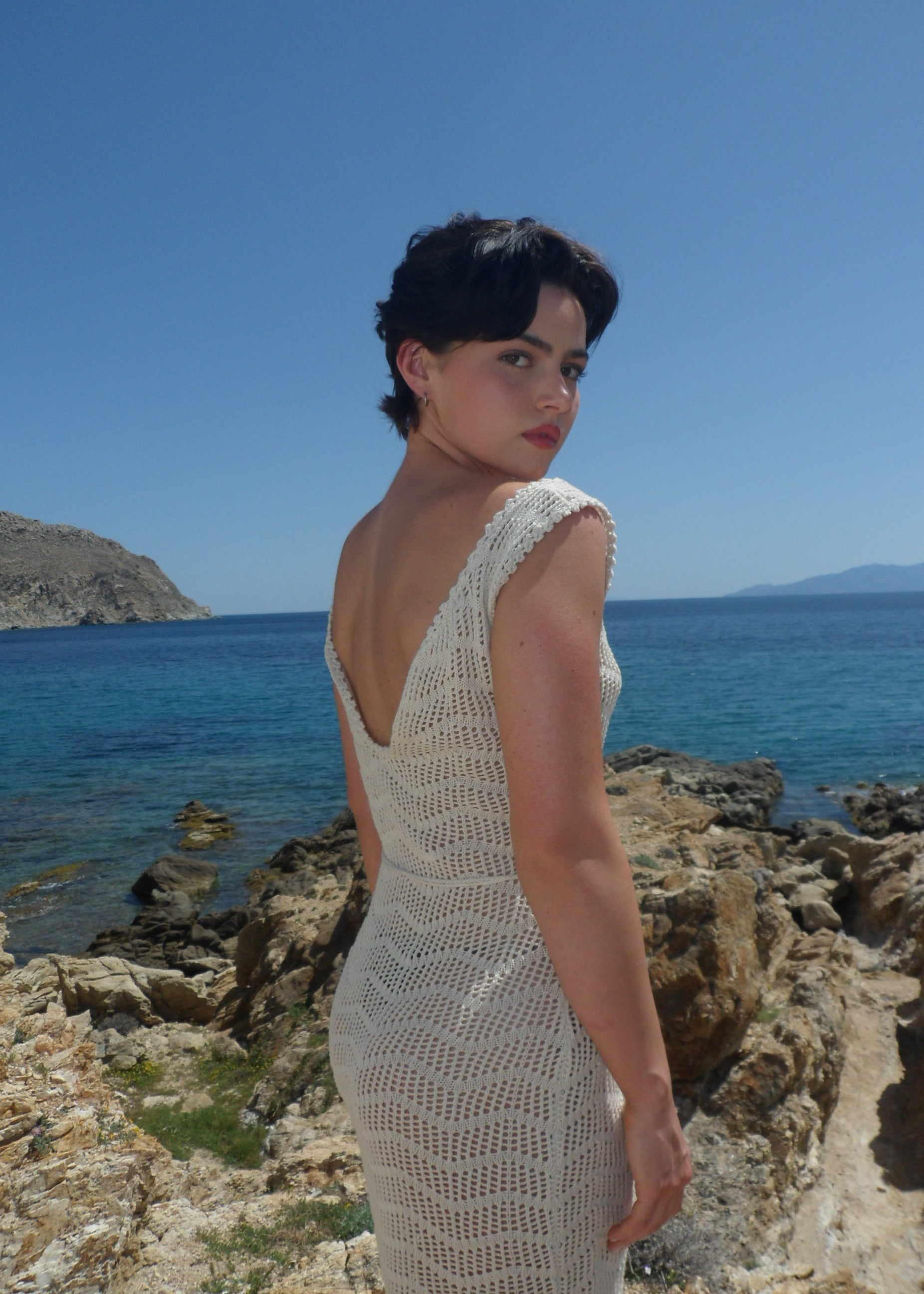 Lumi Knit Dress Sand