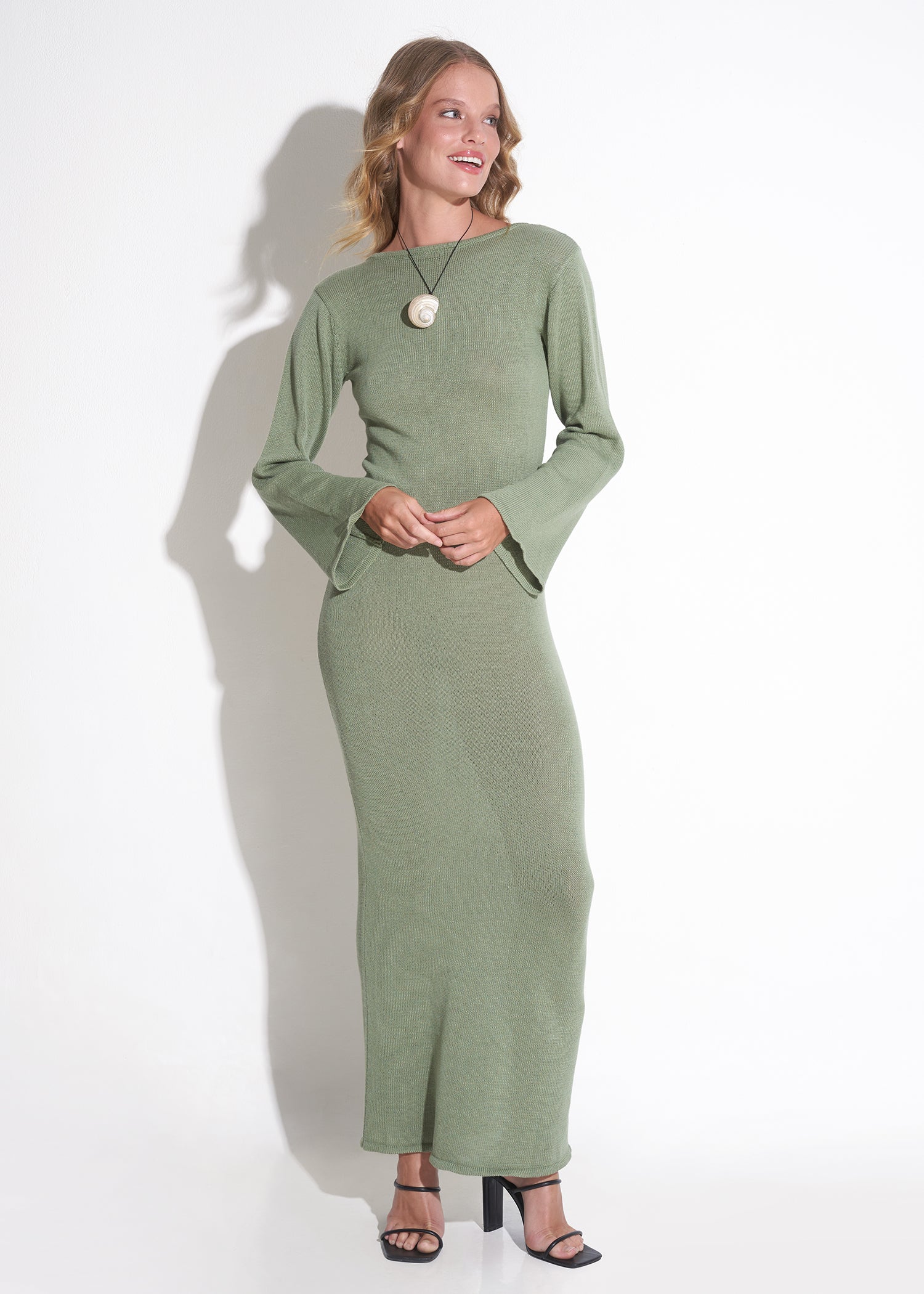 Nusa Maxi Dress in Sage