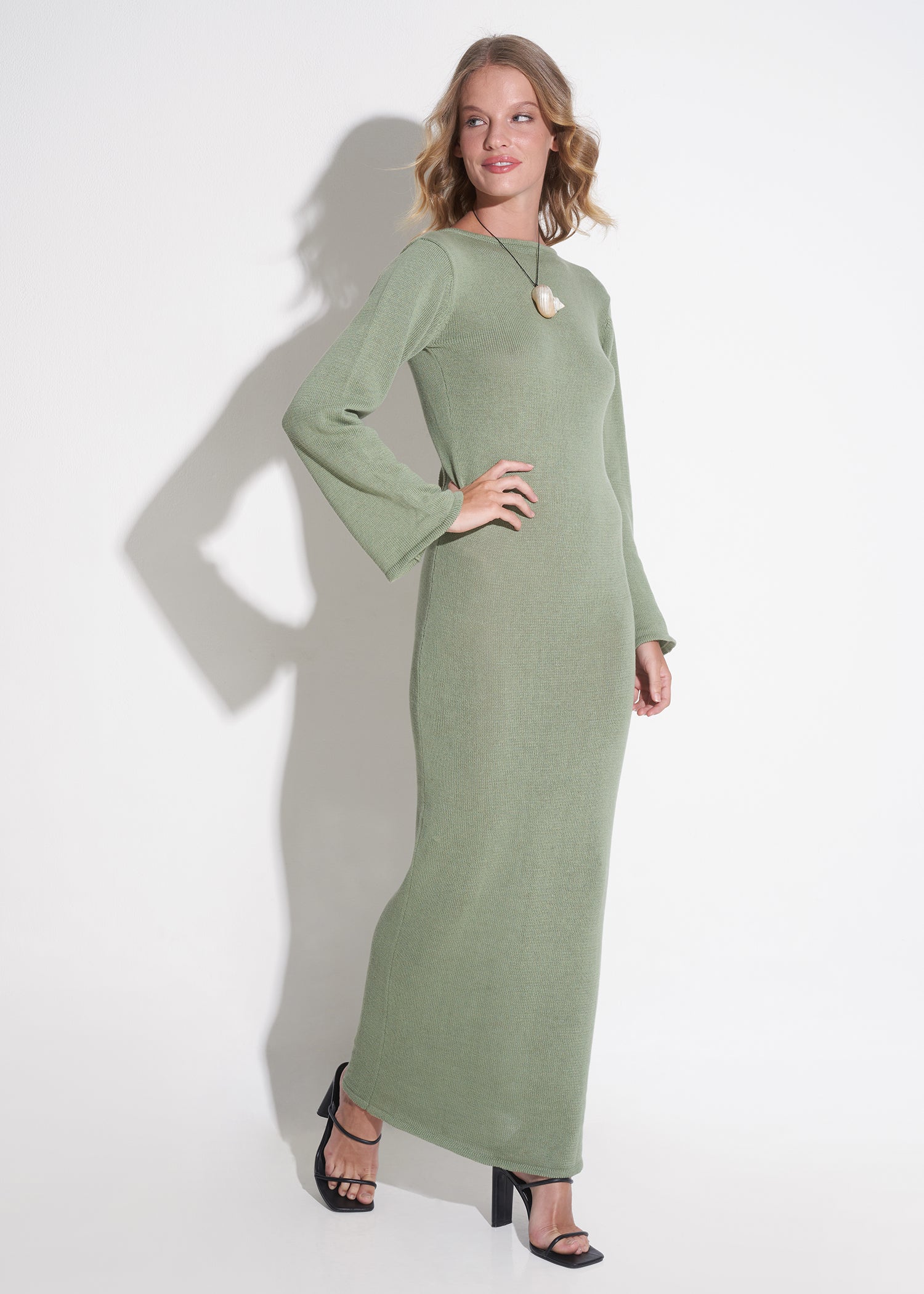 Nusa Maxi Dress in Sage