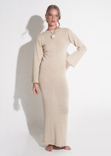 Nusa Maxi Dress in Sand