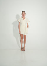 Cream Farah Romper