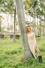 Aurora Dress in Sand