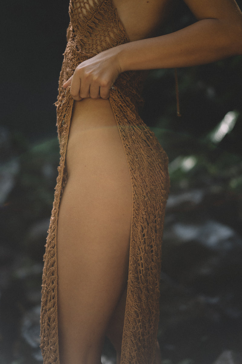 Bora Bora Maxi Dress in Brown