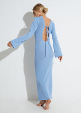 Nusa Maxi Dress in Blue