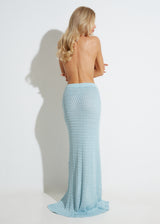 Ramil Maxi skirt in blue