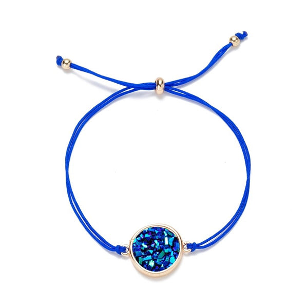 Blue sparkle bracelet